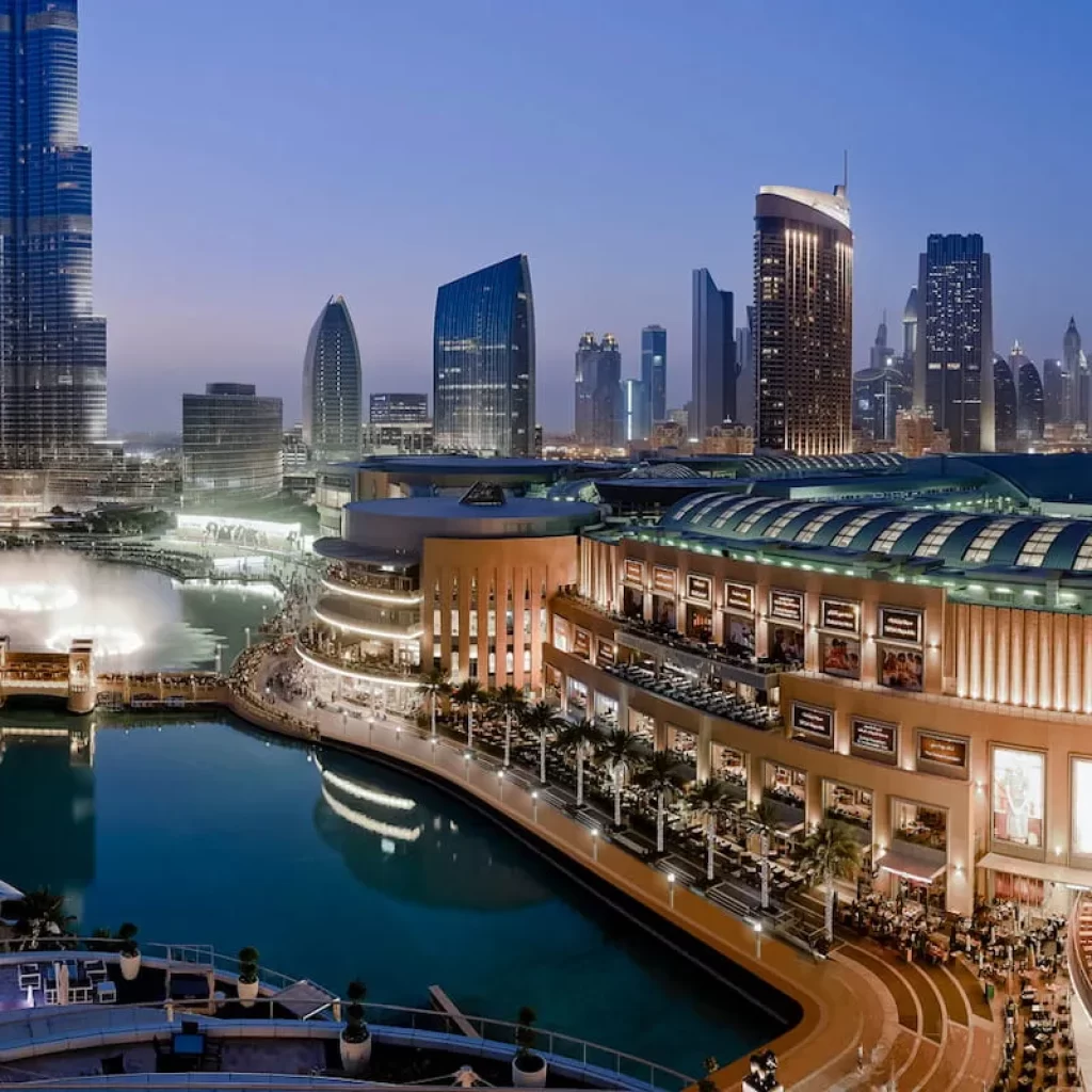 dubai mall fountain