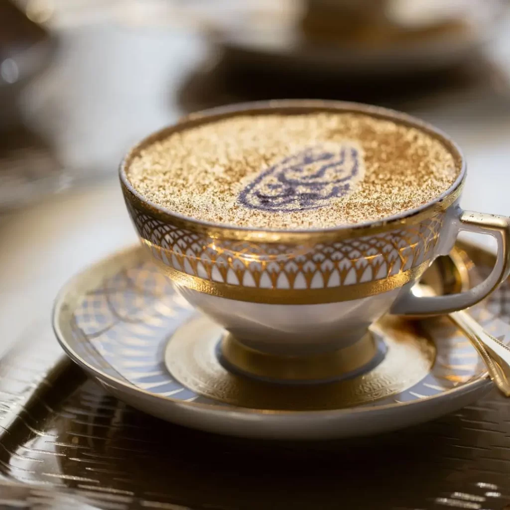 Burj Al arab - Gold Cappuccino
