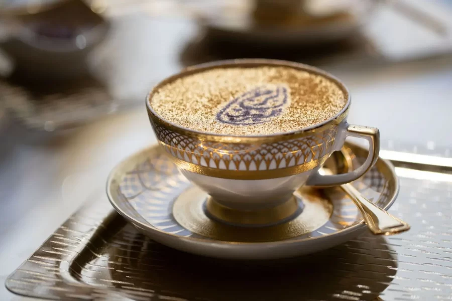 Burj Al arab - Gold Cappuccino