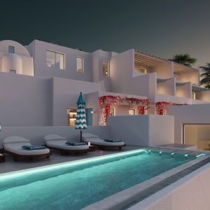 Nammos Hotel Mykonos Night Perspective 15